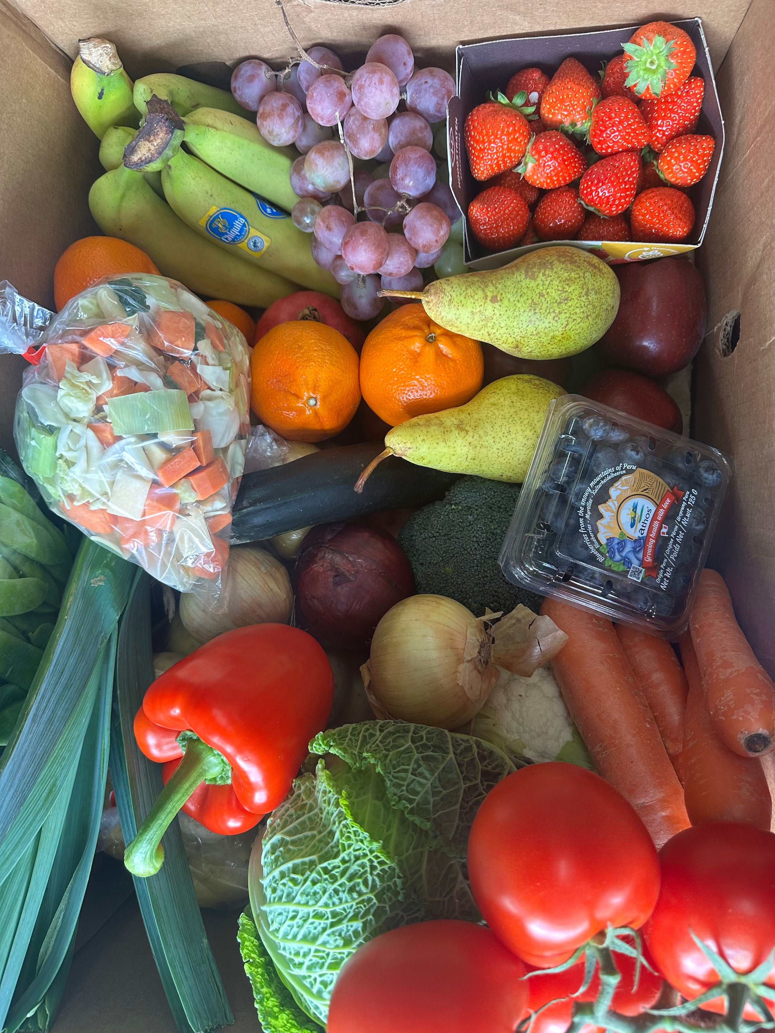 A Weekly fruit & Veg box