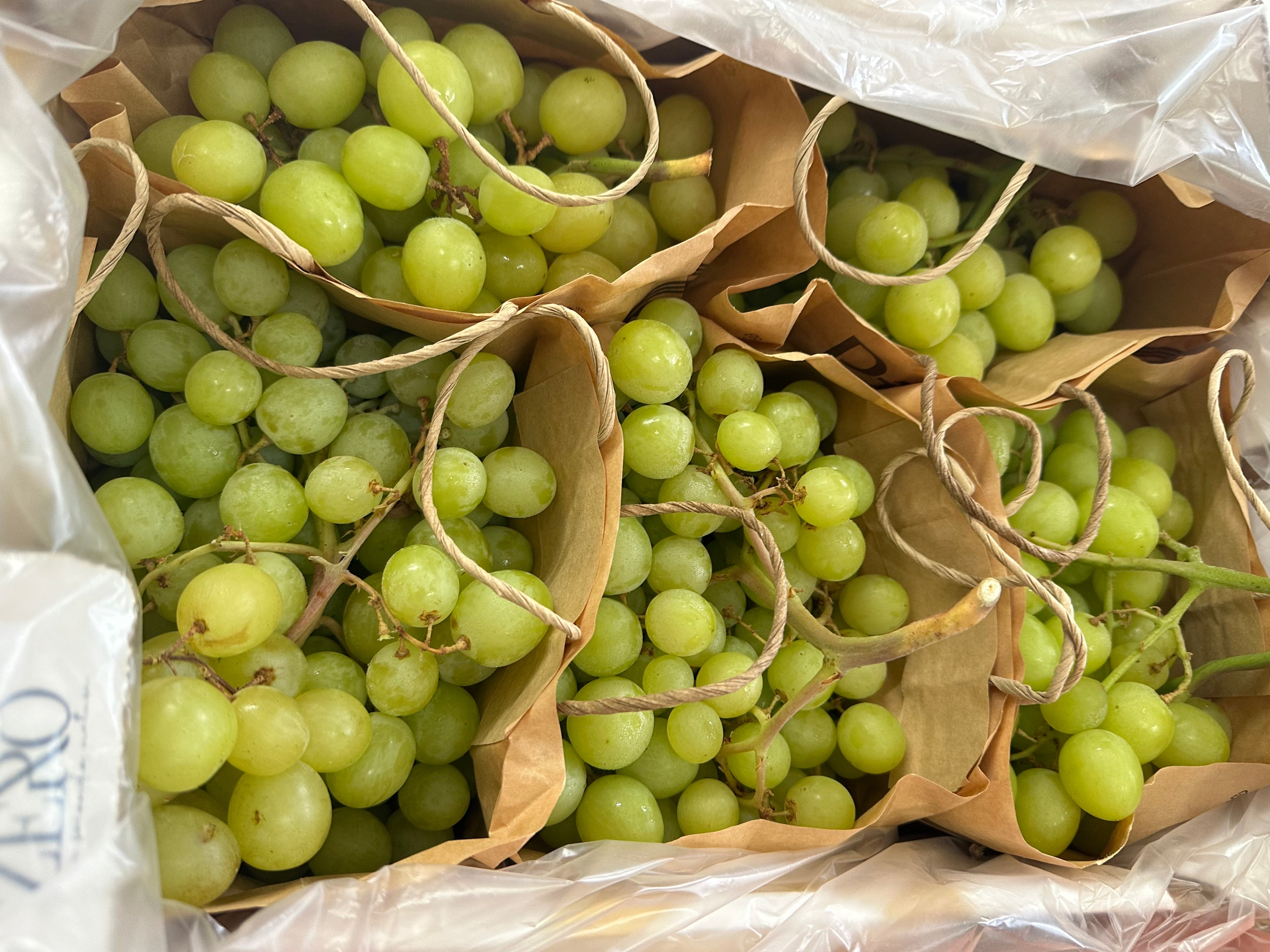 green seedless grapes