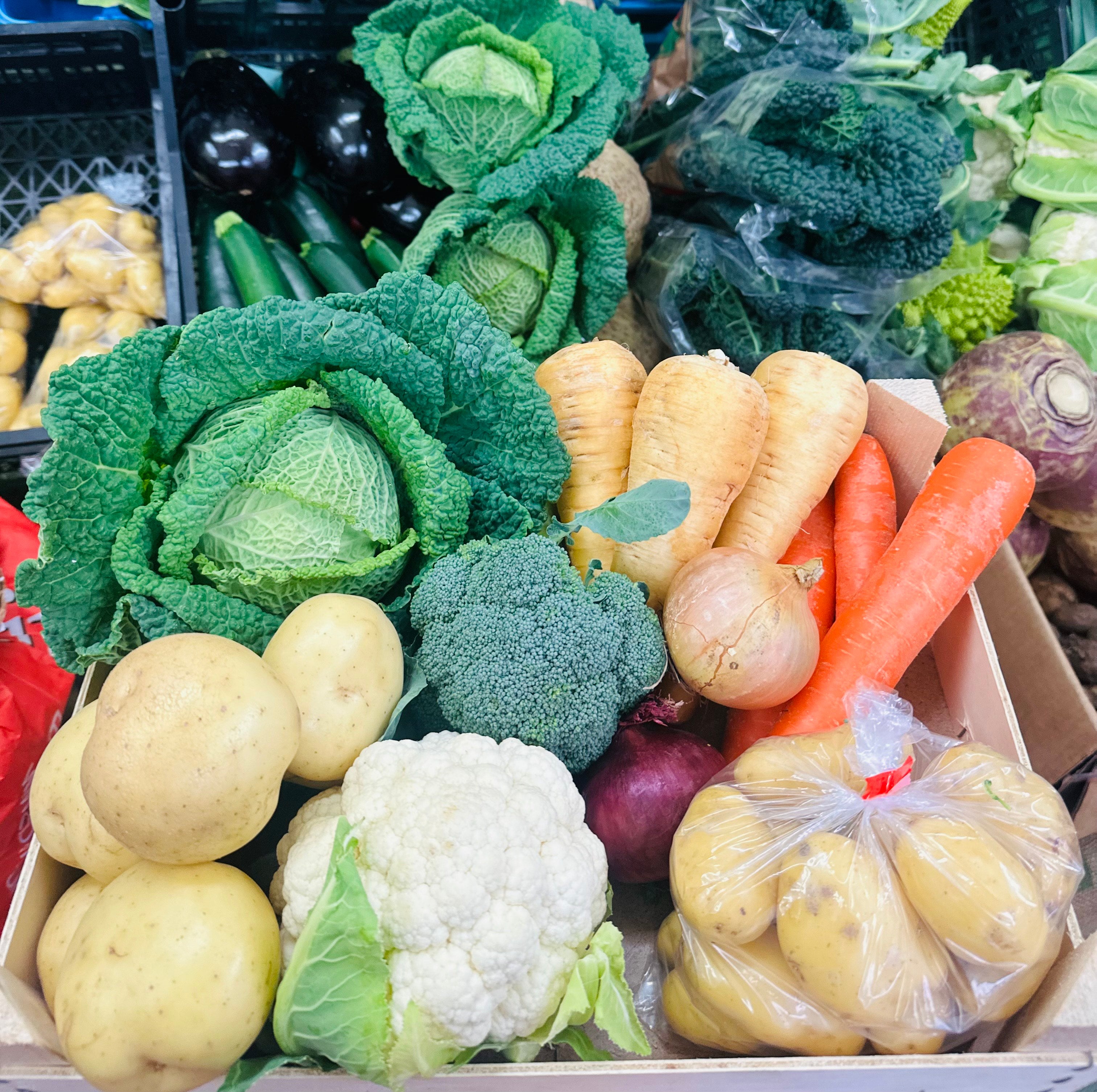 A Sunday Roast veg box
