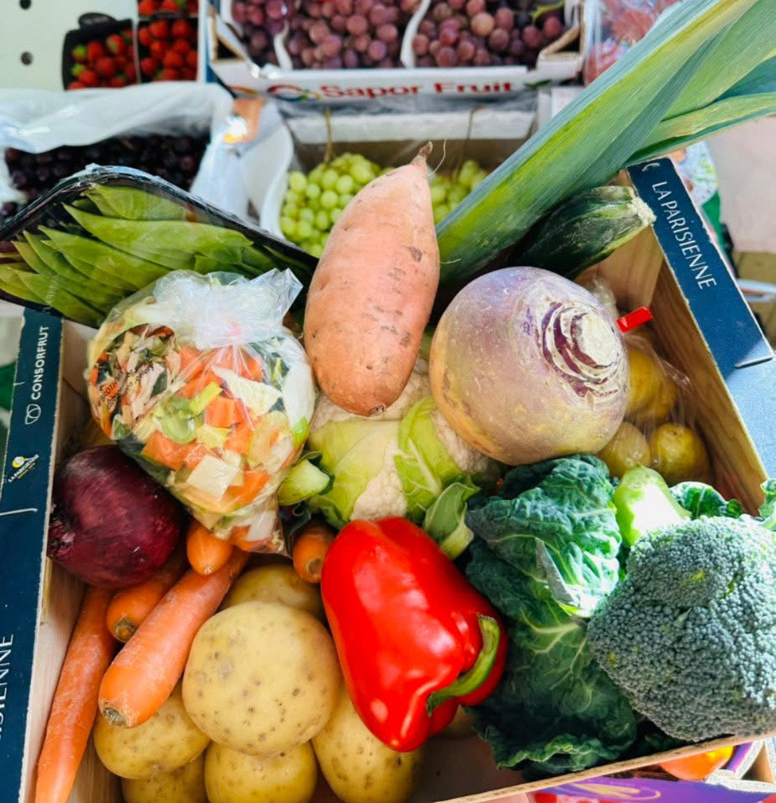 A Weekly veg box