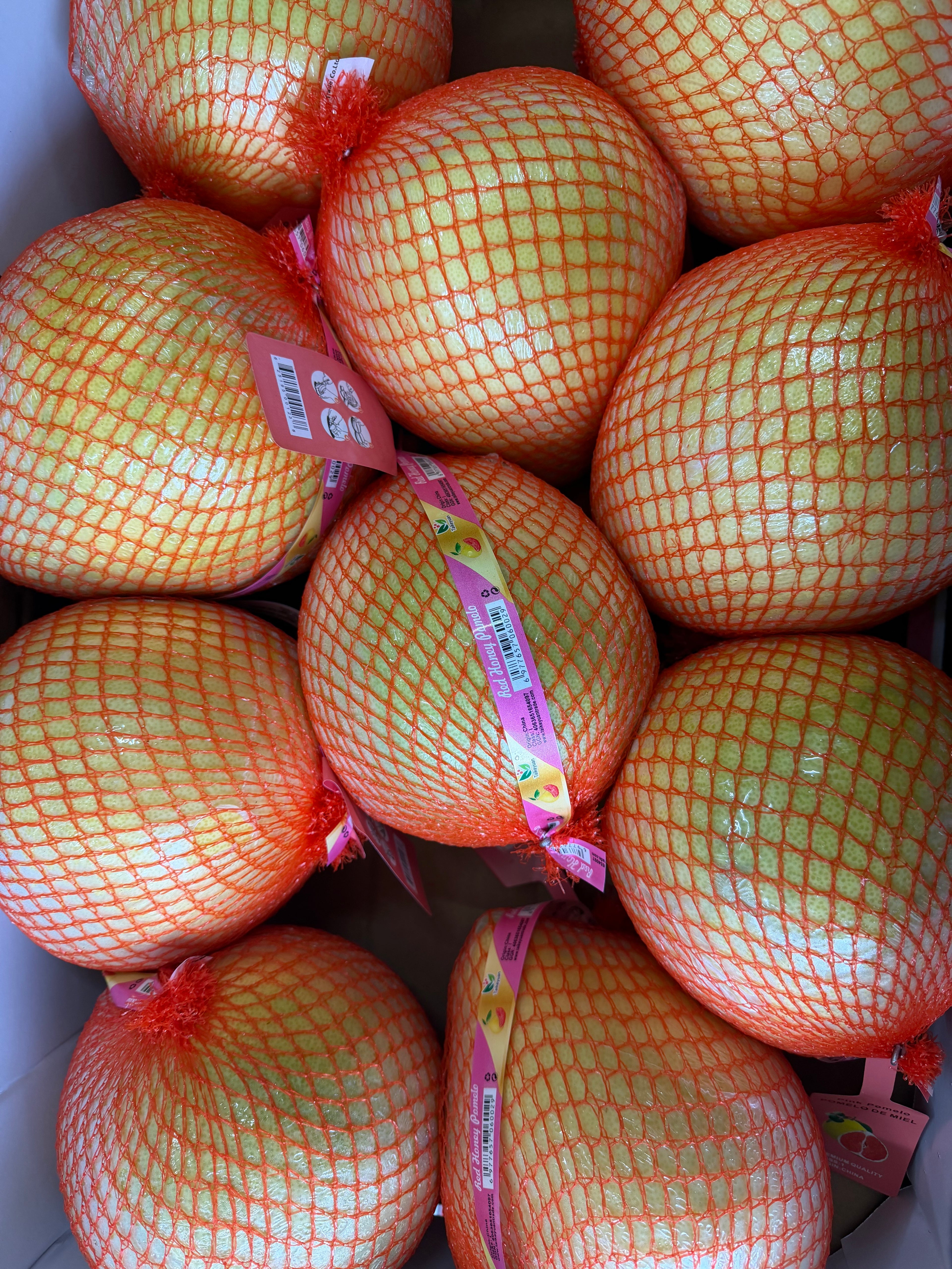 red honey pomelo