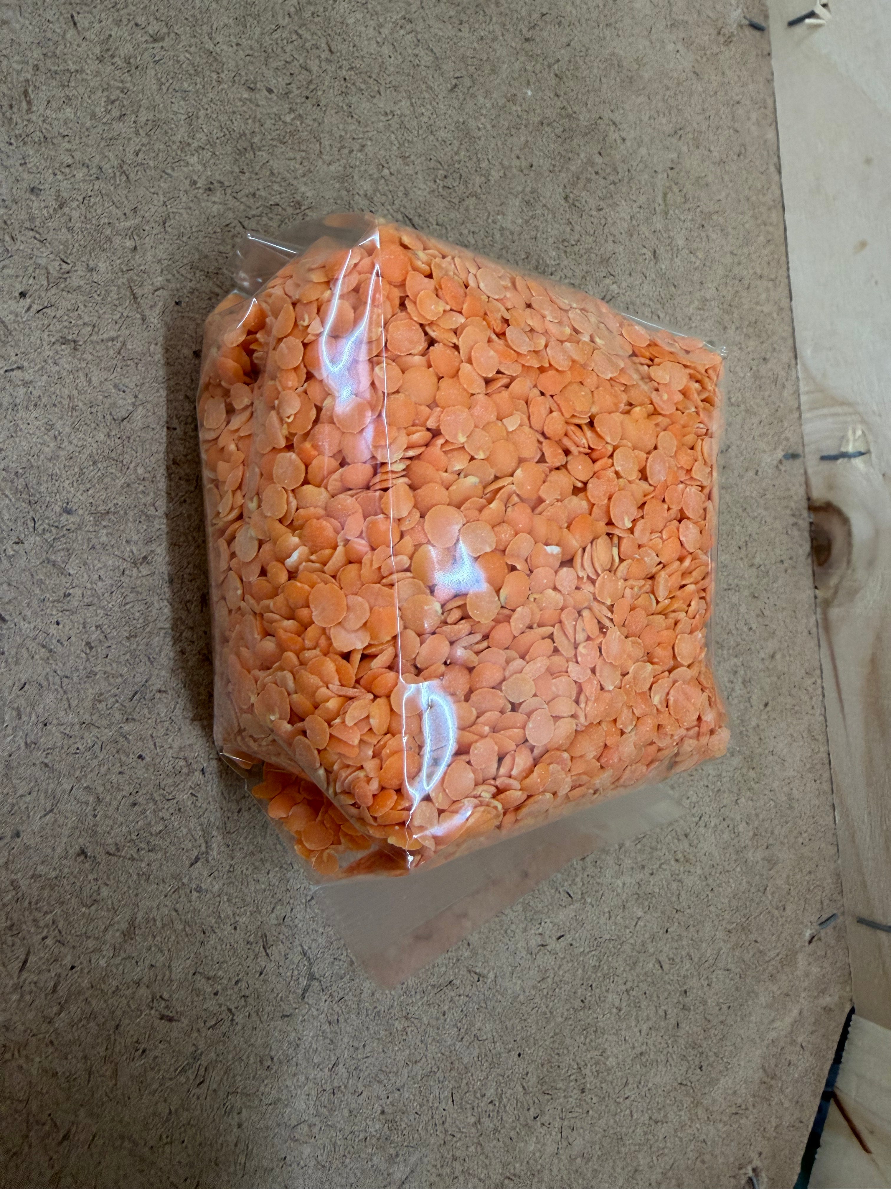 red lentils