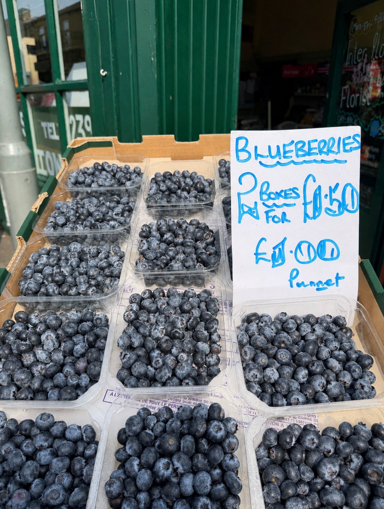 Bonus buy 🫐 TODAY’S BLUEBERRY MADNESS 🫐
2 BOXES FOR JUST £1.50 🤯