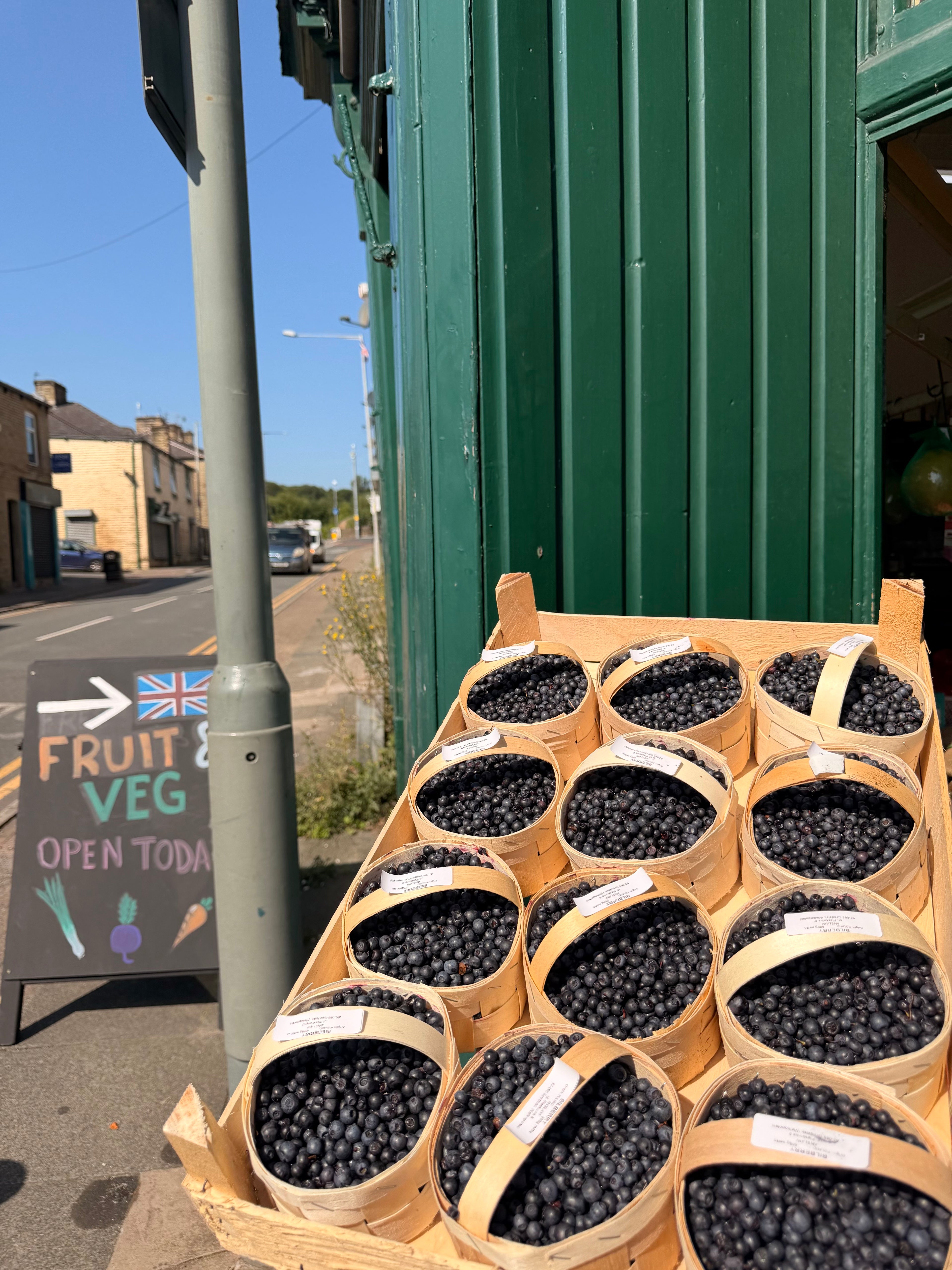 Bilberries... or as most of us around Lancashire know them... Winberries!