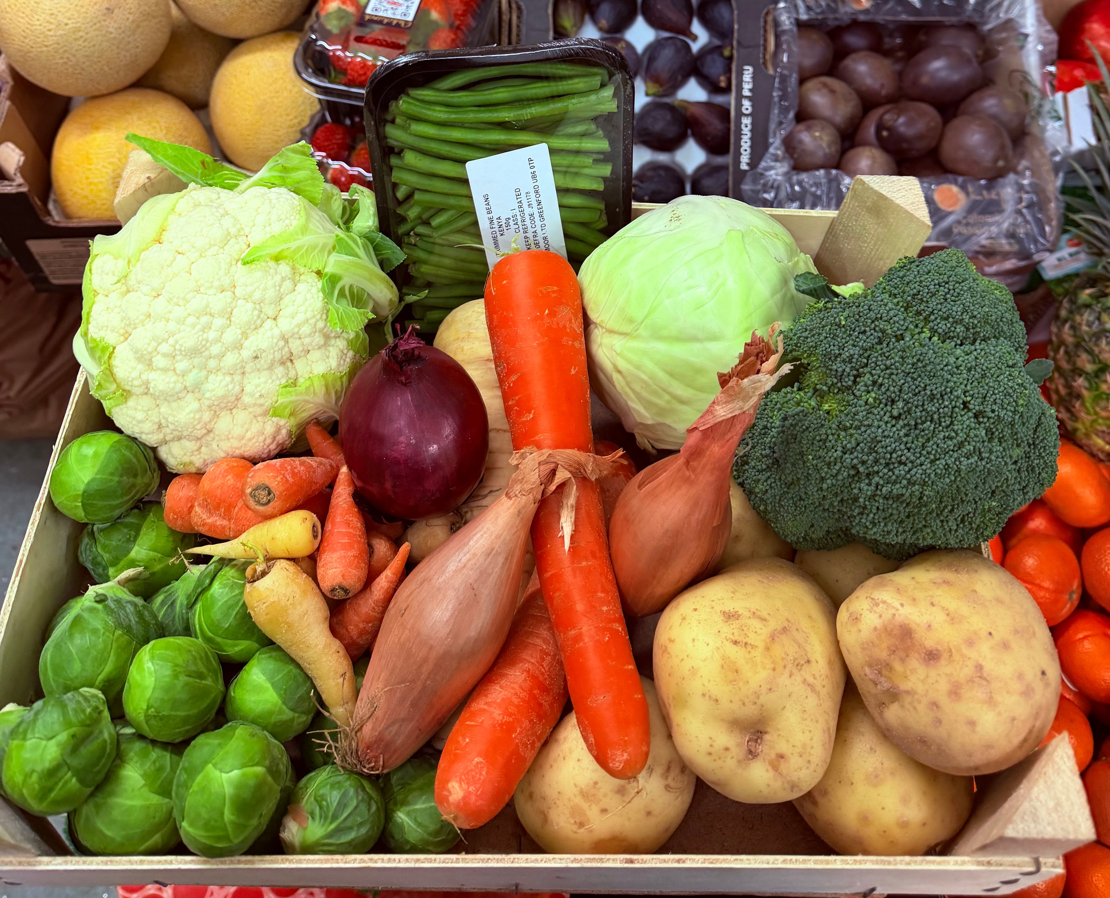 A Sunday roast veg box 2