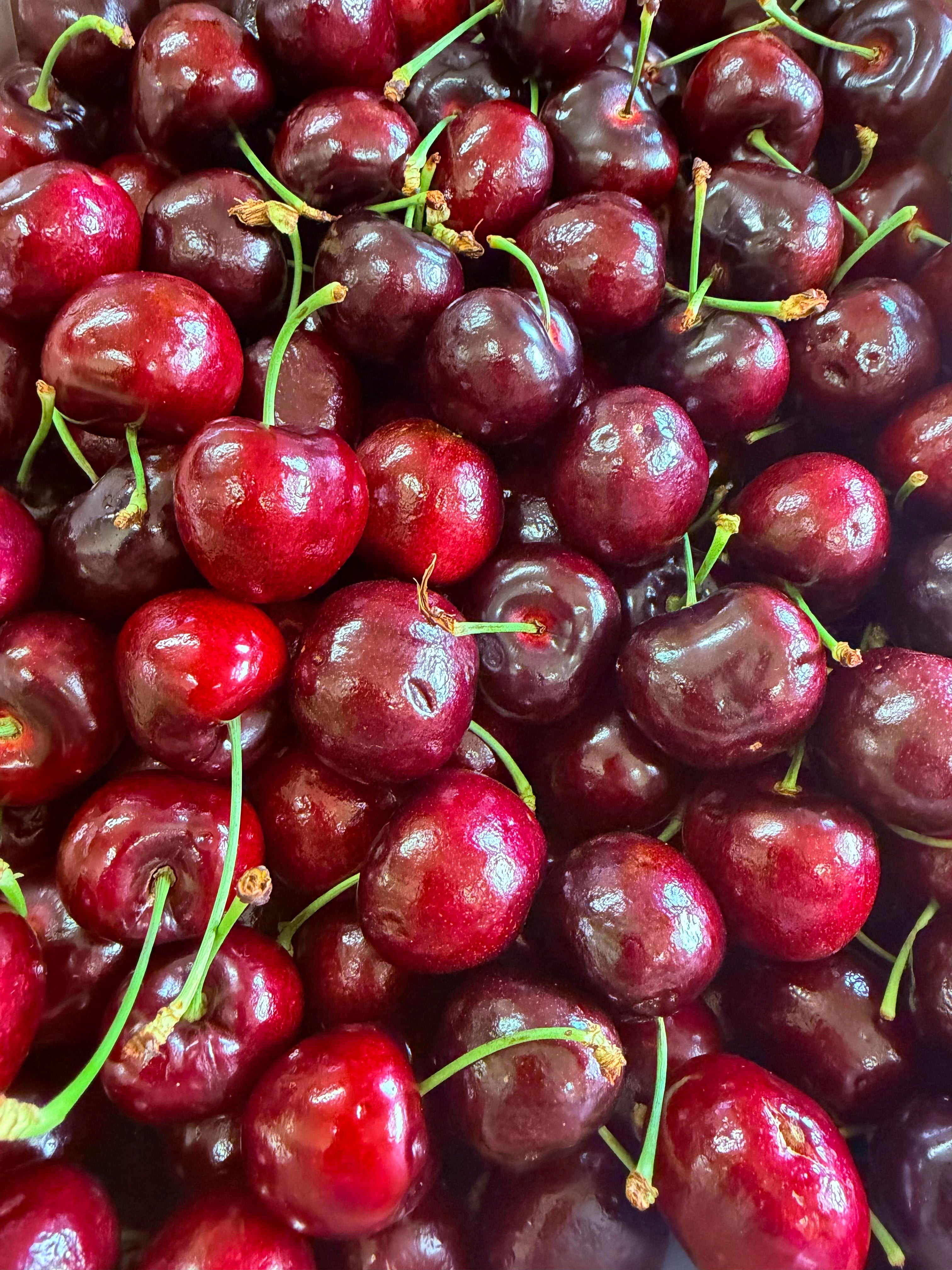 fresh cherries